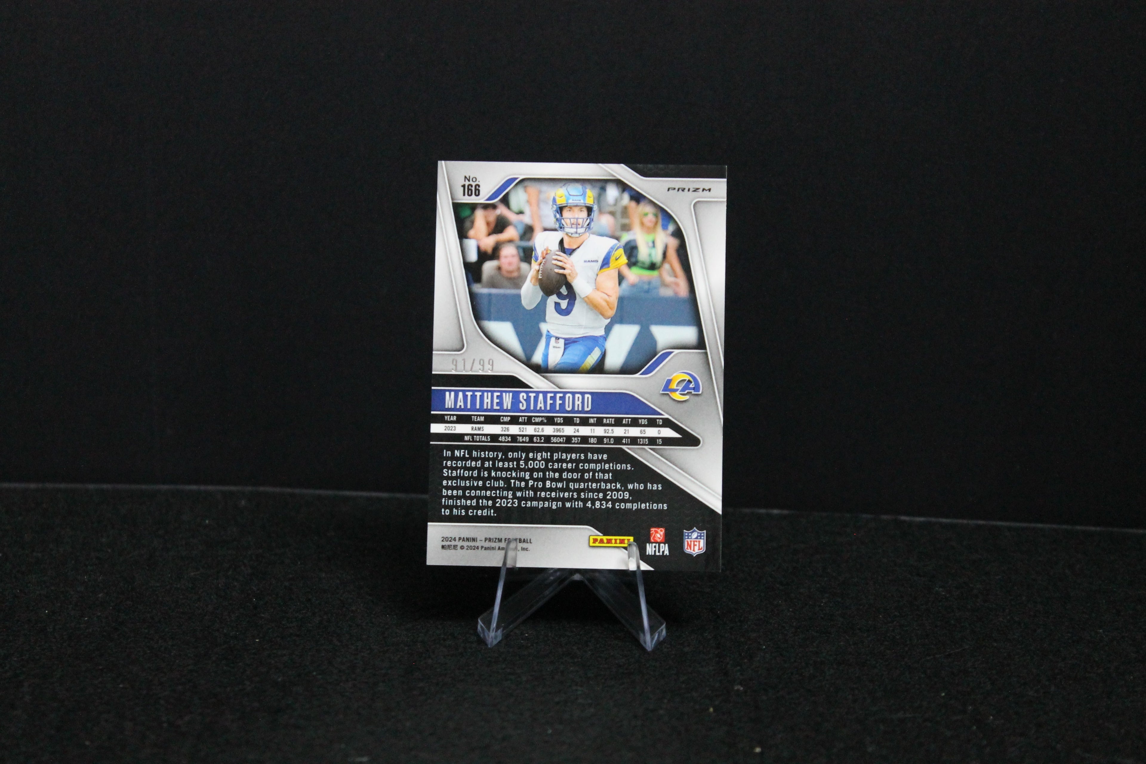 Matthew Stafford - 2024 Panini Prizm - Purple Wave /99