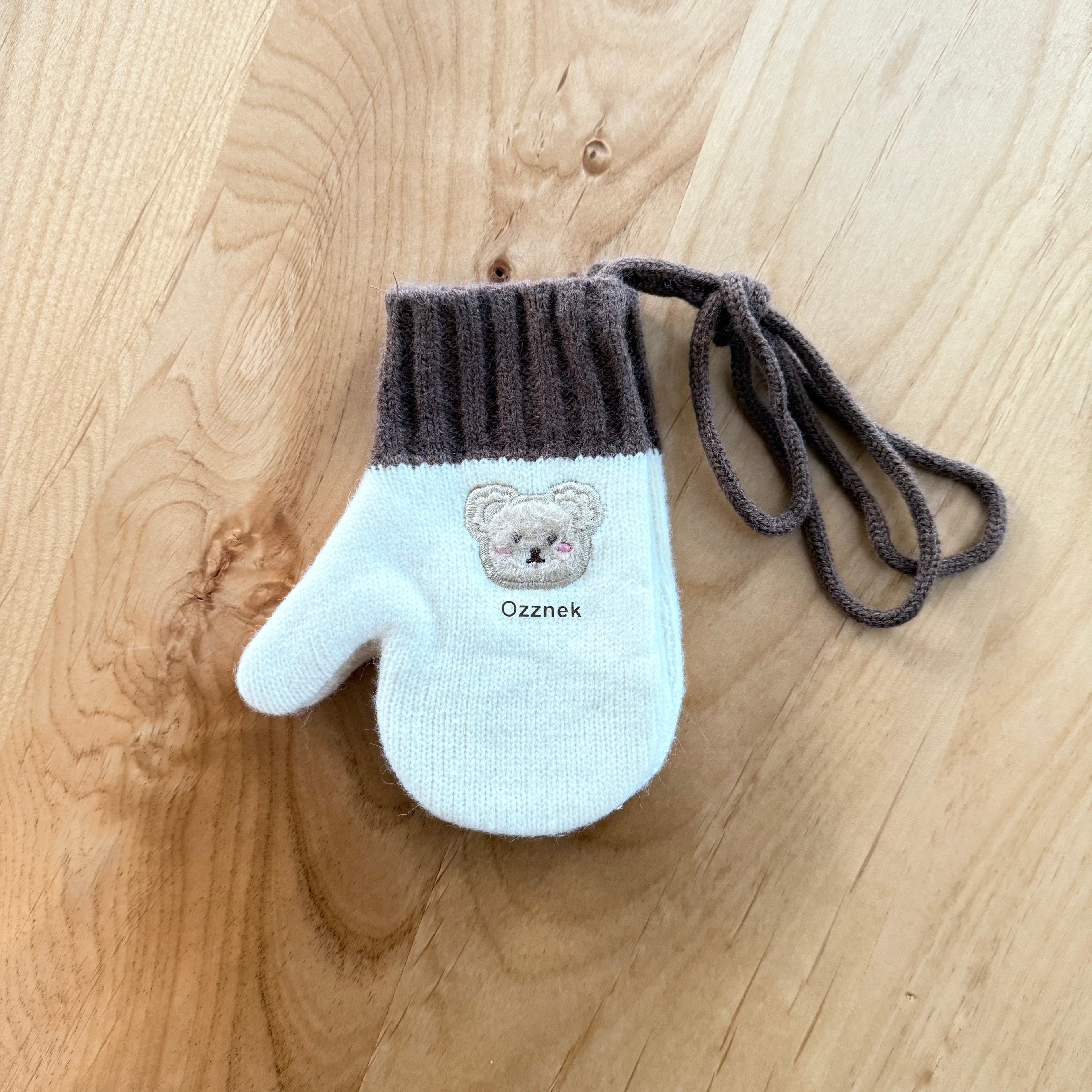Pre-Order Kids Winter Gloves with String | Warm Toddler Mittens 2-5Y