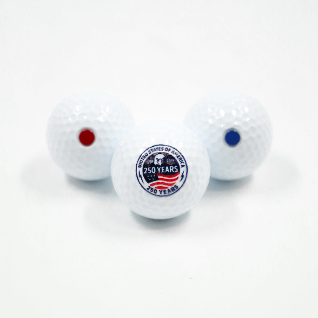 SHOCK'D Golf Balls - Patriot Edition