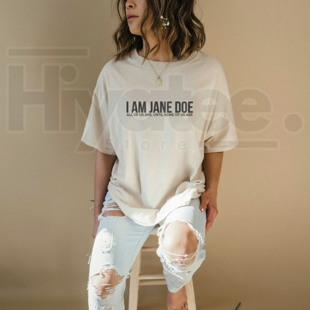 I Am Jane Doe T-Shirt – Anonymous Mystery Quote Graphic Tee