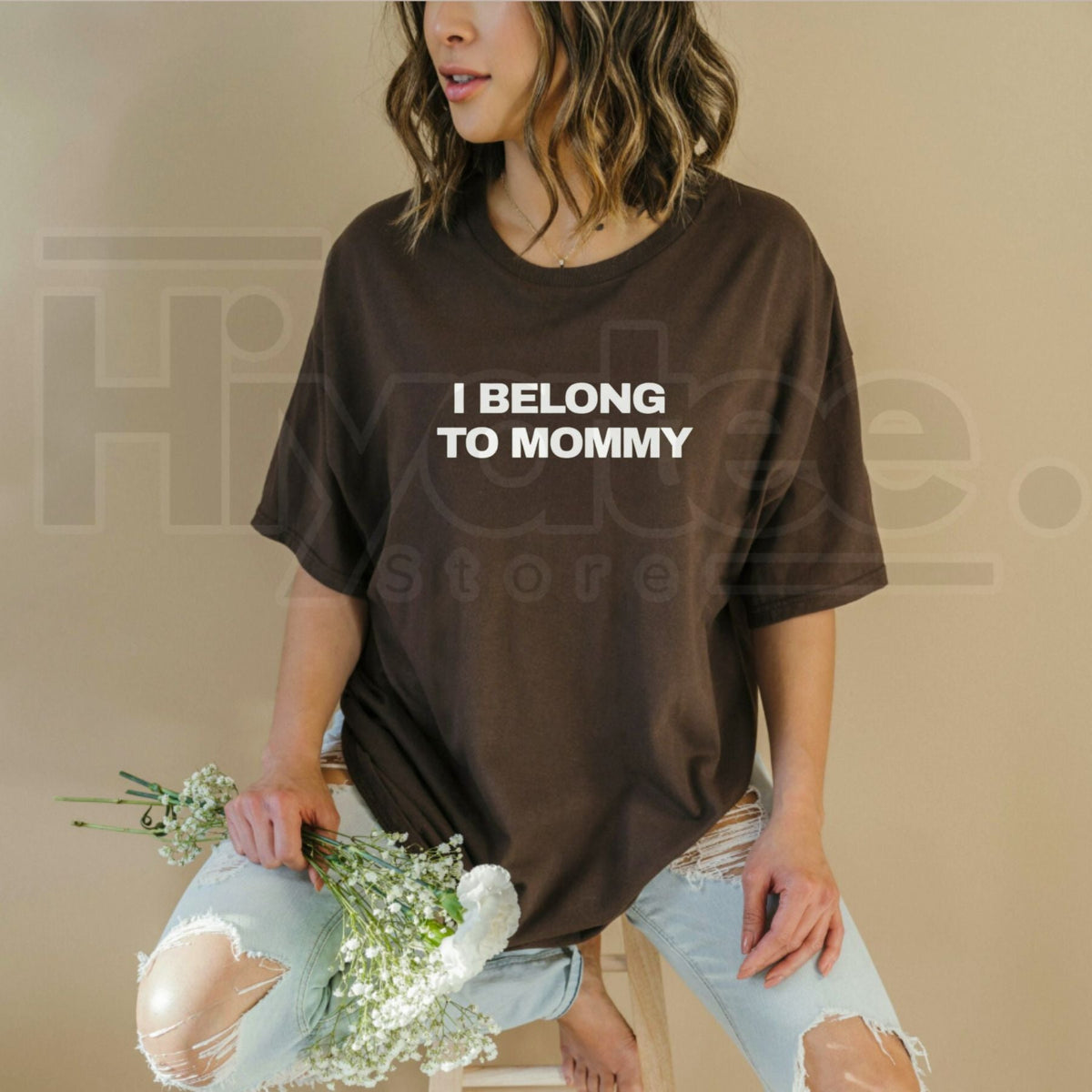 I Belong To Mommy T-Shirt – Cute Toddler & Baby Graphic Tee