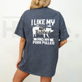 I Like My Butt Rubbed Funny Barbecue T-Shirt – Novelty Grilling Graphic Tee
