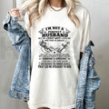 I'm Not A Perfect Husband T-Shirt – Funny Married Life Quote Graphic Tee