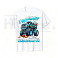 I'm Ready to Crush Kindergarten T-Shirt | Monster Truck Back to School Kids Tee