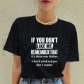 If You Don't Like Me Quote T-Shirt – Funny Sarcastic Attitude Graphic Tee