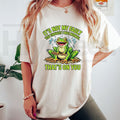 It’s Not My Fault That’s On You Funny Frog T-Shirt – Unbothered Sarcastic Graphic Tee