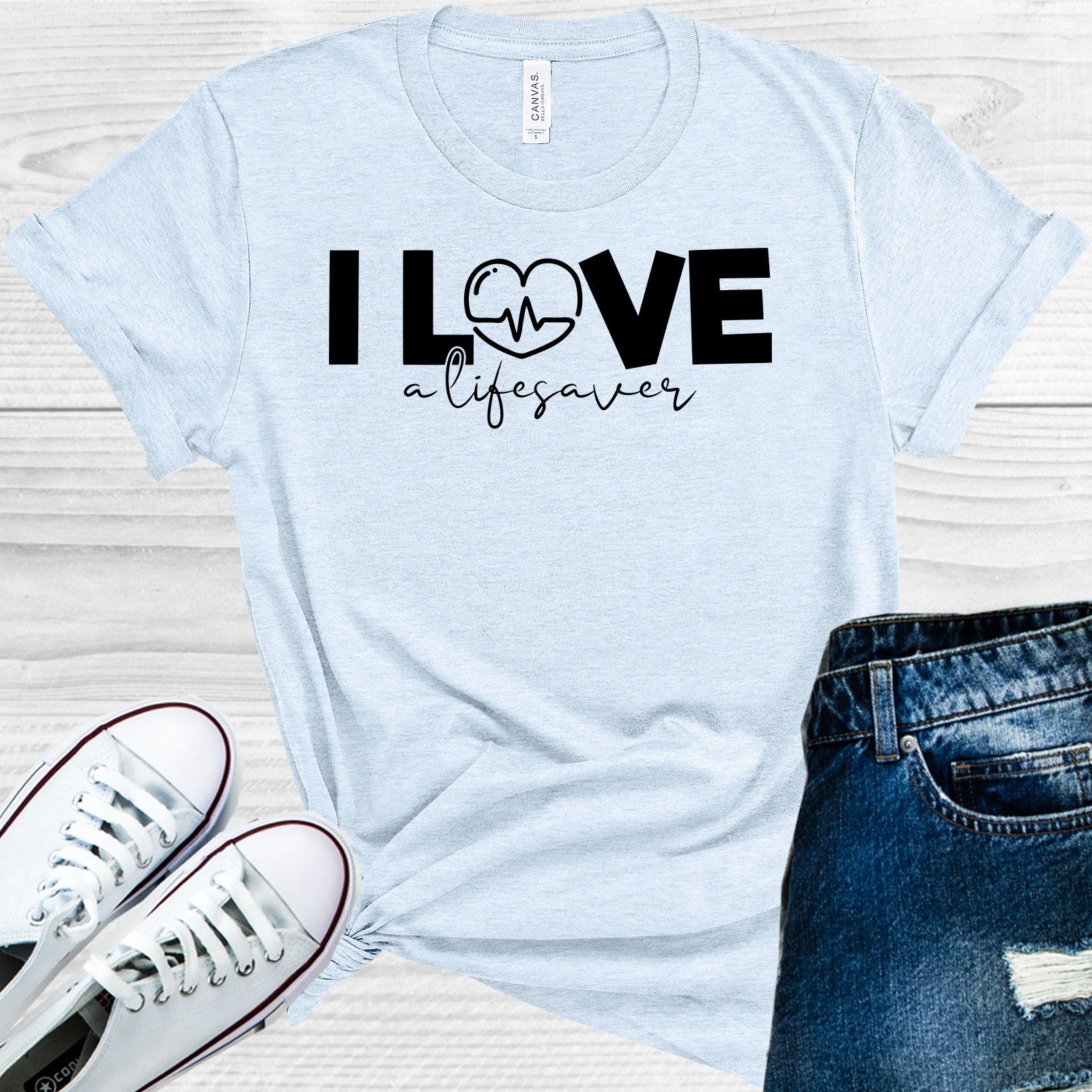 I Love a Lifesaver Graphic Tee