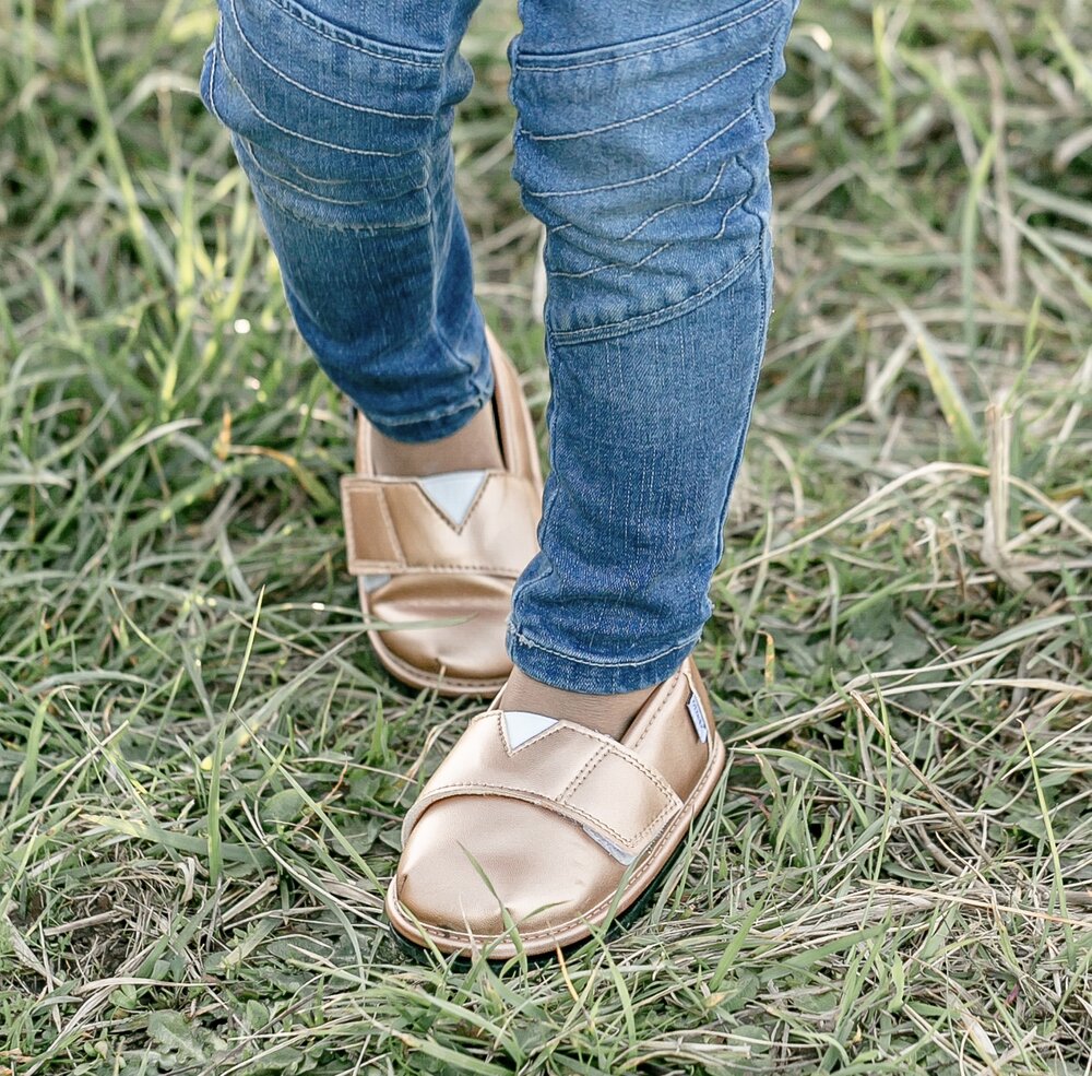 Juliet Kids' Barefoot Shoe Bundle | Gold & Pink Zero-Drop Shoes