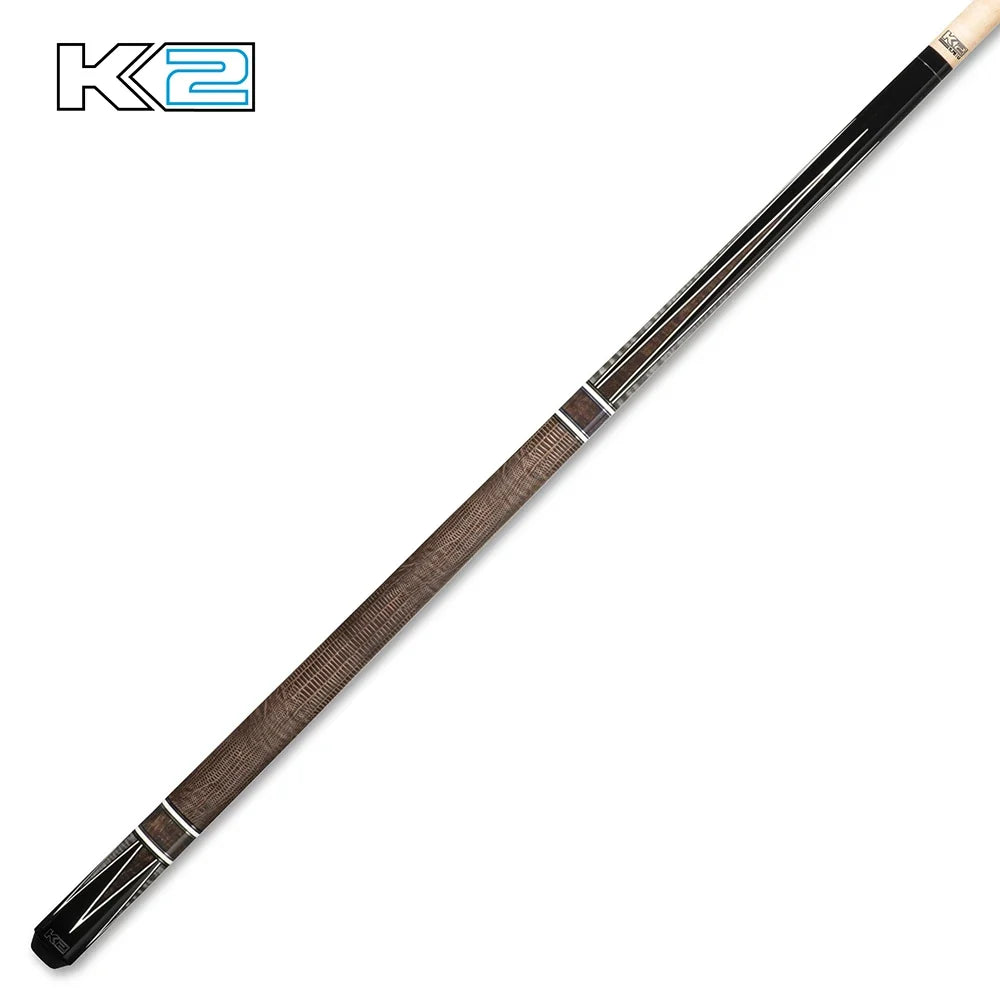 K2 Cue With Rosewood, Snakewood, & Embossed Lizard Wrap