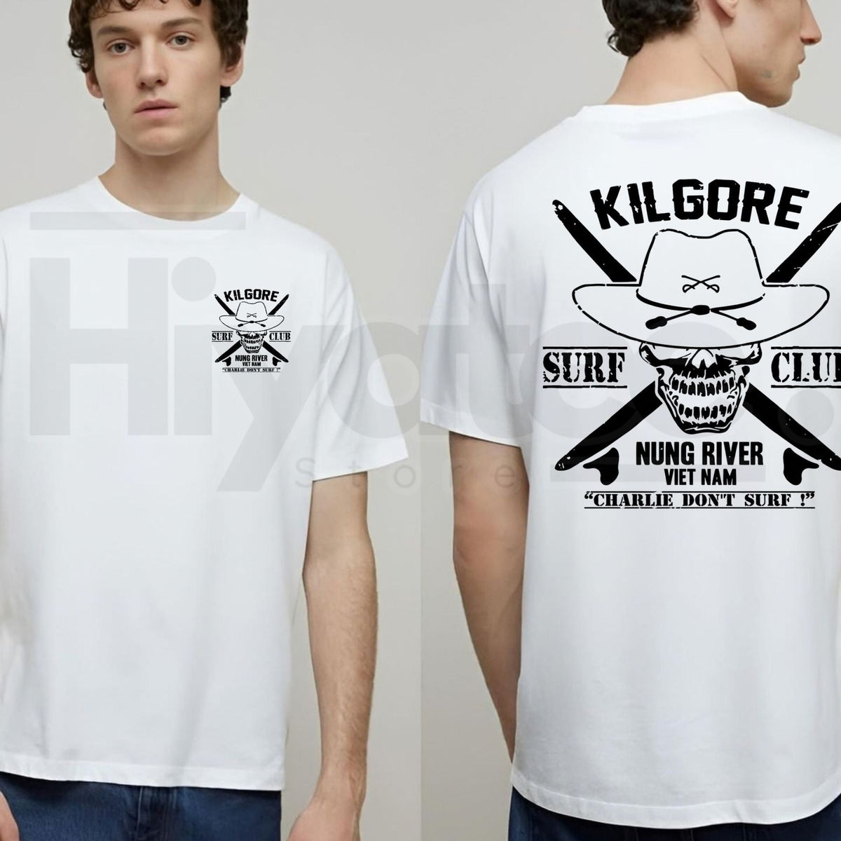 Kilgore Surf Club T-Shirt – Apocalypse Now Movie Logo Men's Graphic Tee