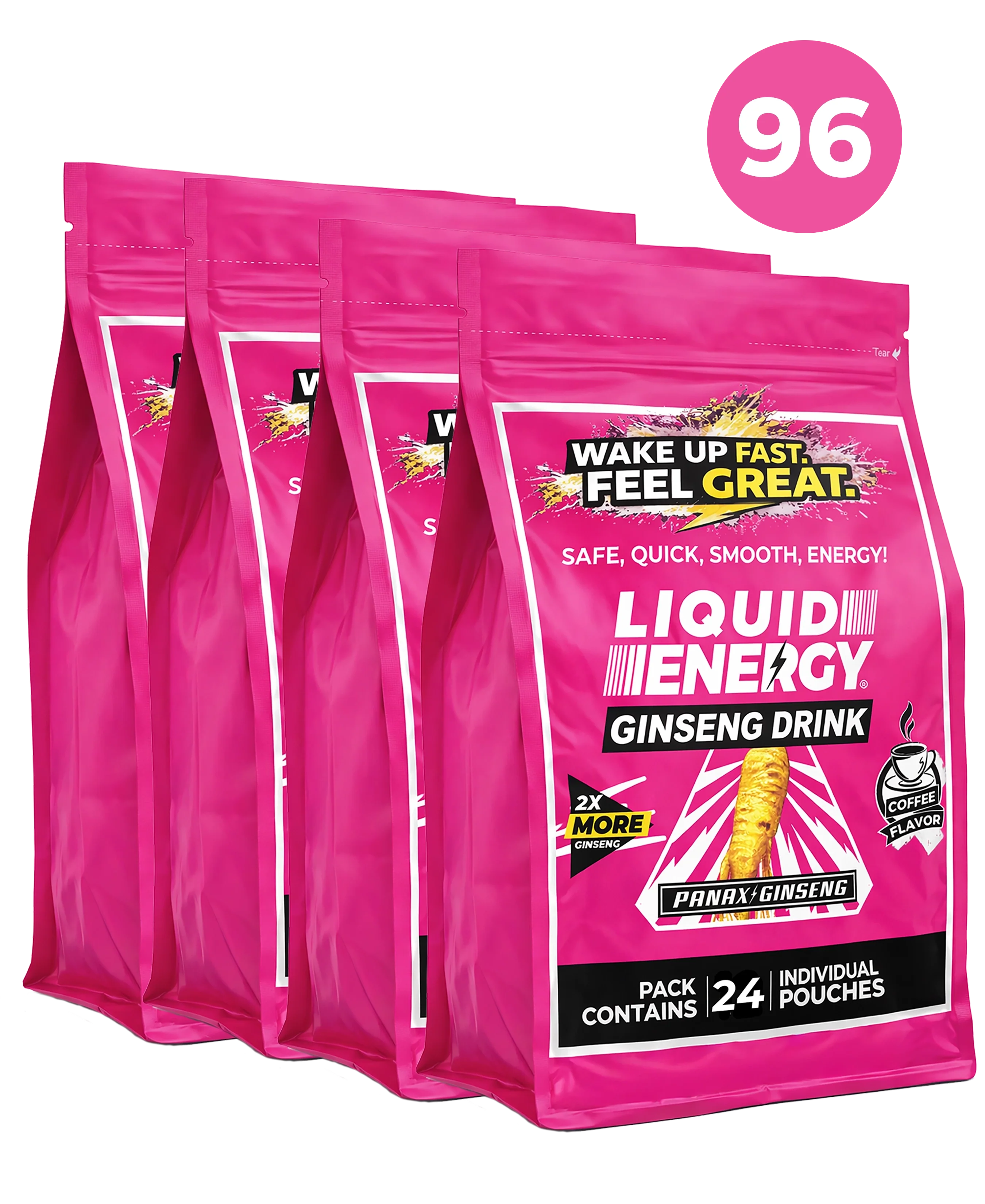 Liquid Energy Ginseng Drink Original Coffee
