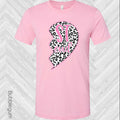 Leopard Heart Best Friend (Right Shirt in Photo) Graphic Tee