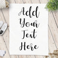 Customized Baby Blanket