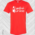 Lipstick Junkie Graphic Tee