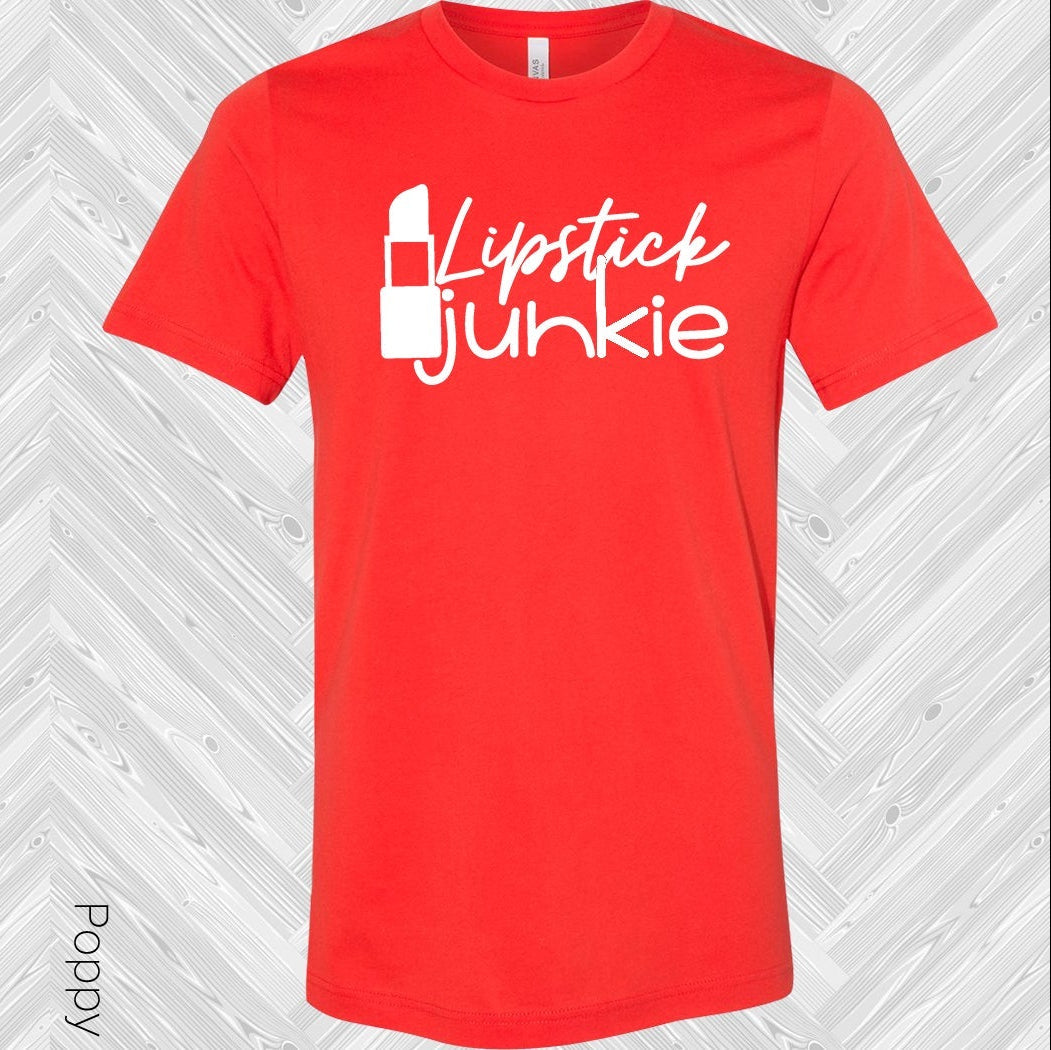Lipstick Junkie Graphic Tee