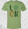 Luck Shamrock St. Patrick's Day Graphic Tee