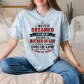 "Lucky Mother-In-Law" – Funny Family Appreciation Graphic Top