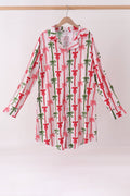 Pink Bow Bamboo Mom Dress