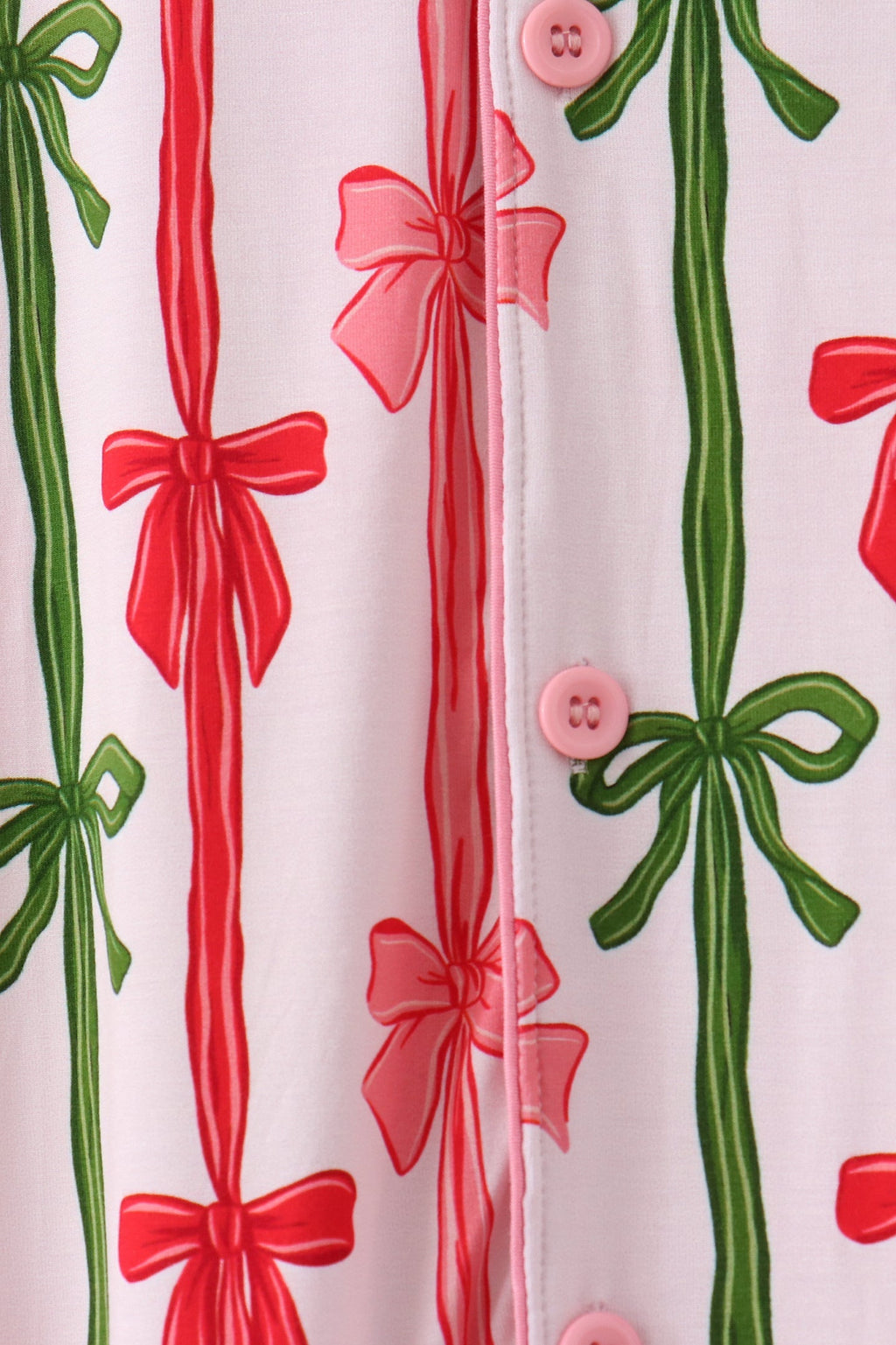 Pink Bow Bamboo Mom Dress