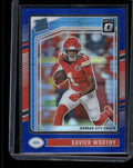 Xavier Worthy - 2024 Donruss Optic - Blue Hyper - Rated Rookie