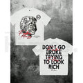 Manfinity EMRG $100 Dollar Bill Print T-Shirt – Men's Oversized Loose Dropped Shoulder Streetwear Tee