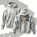 Menswear Classic Vintage American Retro Fishing Graphic Hoodie – Unisex Loose Pullover Casual Streetwear