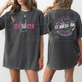 "Midnight Rhythm" – Women's Vintage Rock Graphic Fitted Top