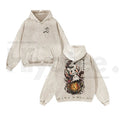 Mimikyu Japanese Ink-Wash Hoodie – Vintage Washed Yokai Graphic