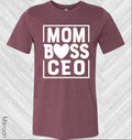 Mom Boss CEO Graphic Tee