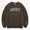 "Moody: Better Days Ahead" Embroidered Crewneck Sweatshirt – Aesthetic Motivational Apparel