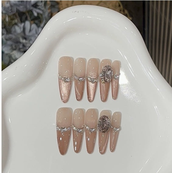 0995- Handmade press on nails fake nails removable