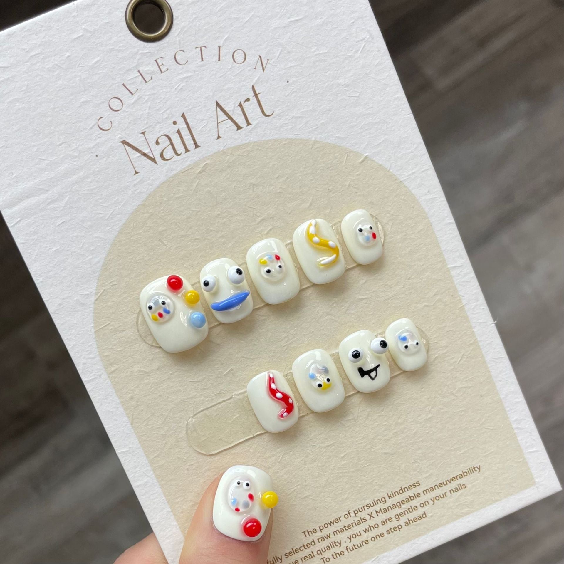 1024- Handmade press on nails fake nails removable