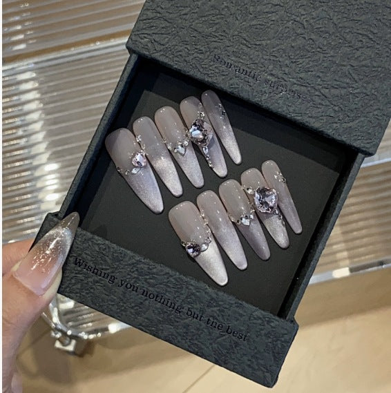 1034- Handmade press on nails fake nails removable