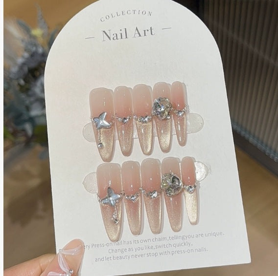 0995- Handmade press on nails fake nails removable