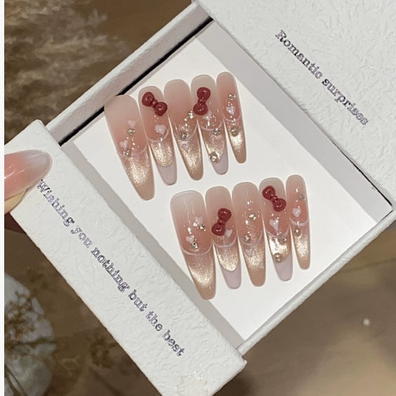 1035- Handmade press on nails fake nails removable