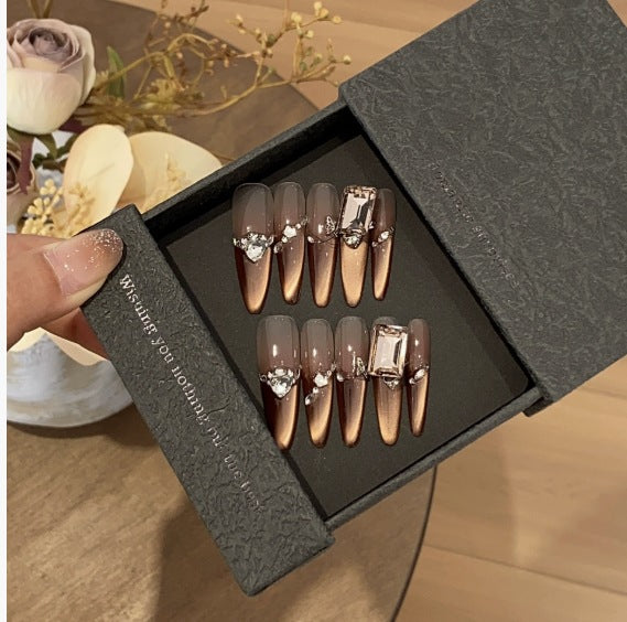 1035- Handmade press on nails fake nails removable