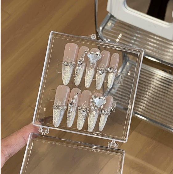 1034- Handmade press on nails fake nails removable