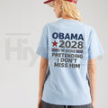 Obama 2028 Political Graphic T-Shirt