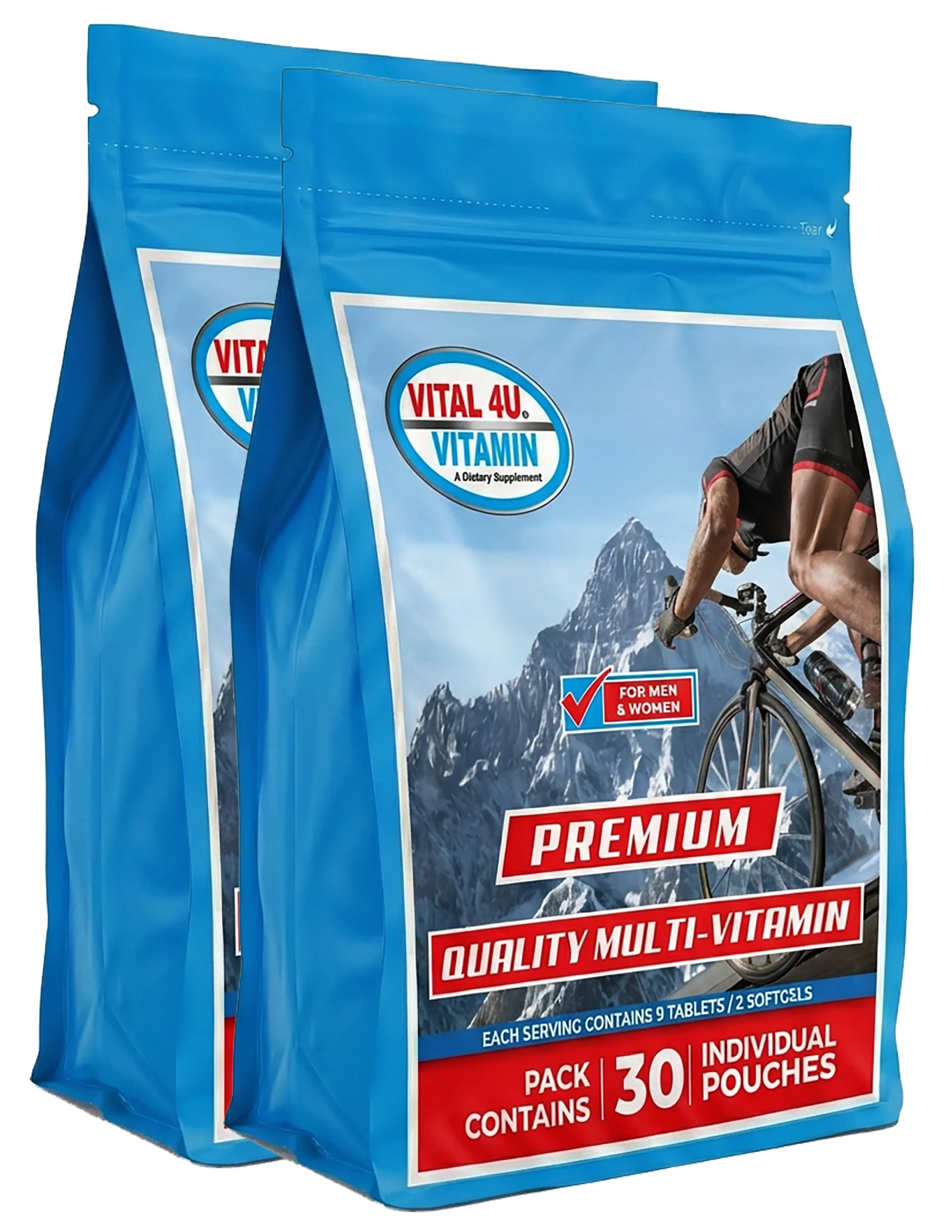 Vital 4U Premium 30-Day Multivitamin