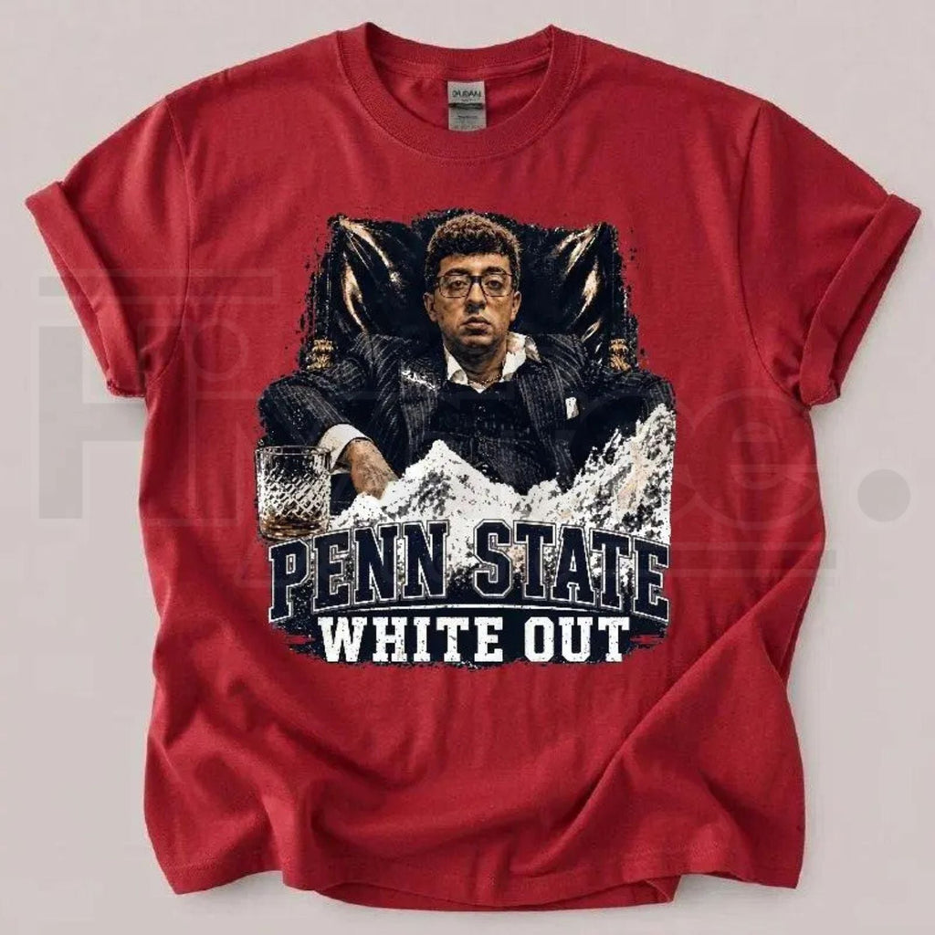 Penn State White Out T-Shirt – Nittany Lions Game Day Fan Tee