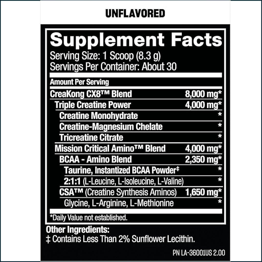Mutant Creakong CX8 Creatine, 30 servings