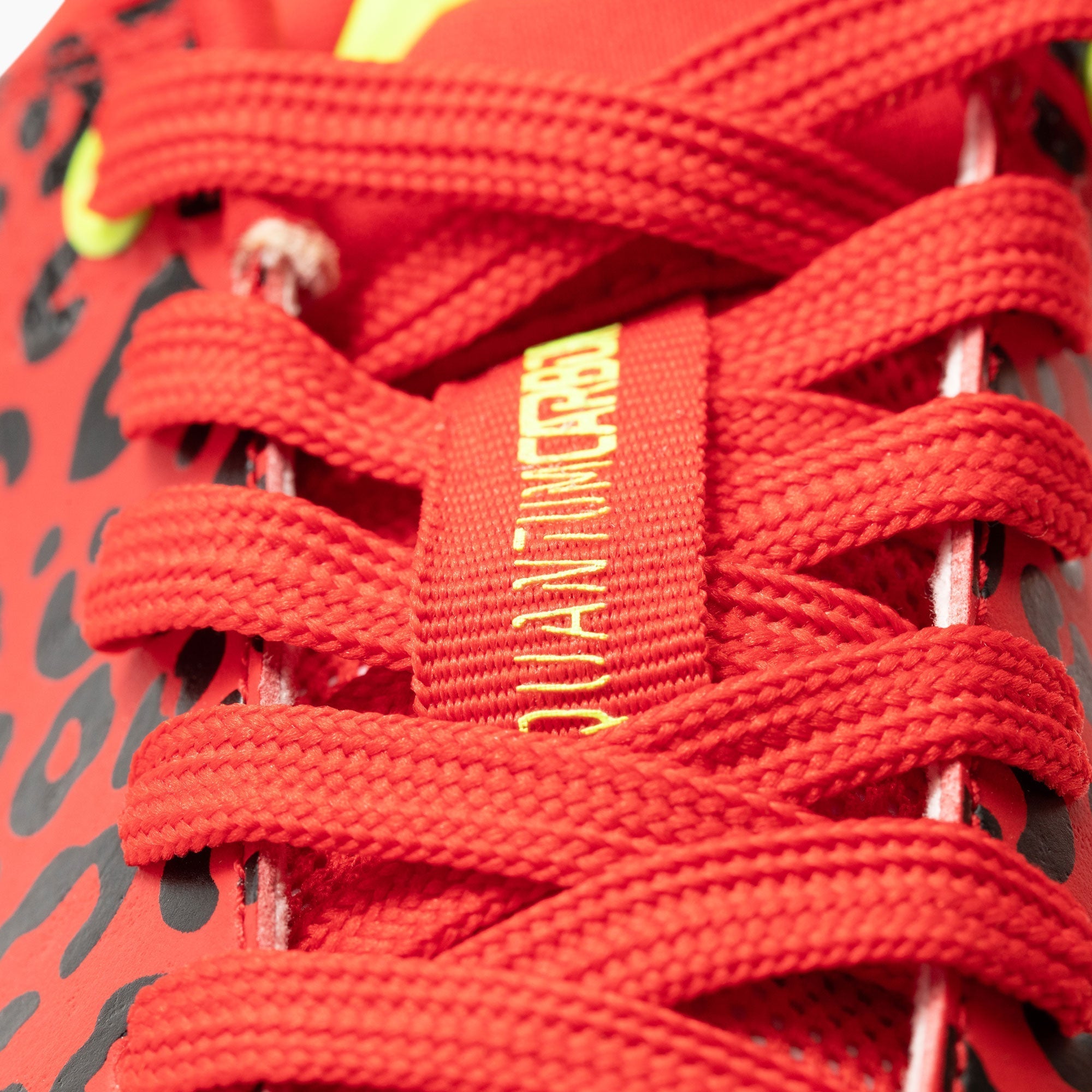 Red Leopard Cleats — Quantum Carbon by Phenom Elite