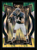 Brian Urlacher - 2024 Select Football - Green / Yellow Shock - Concourse