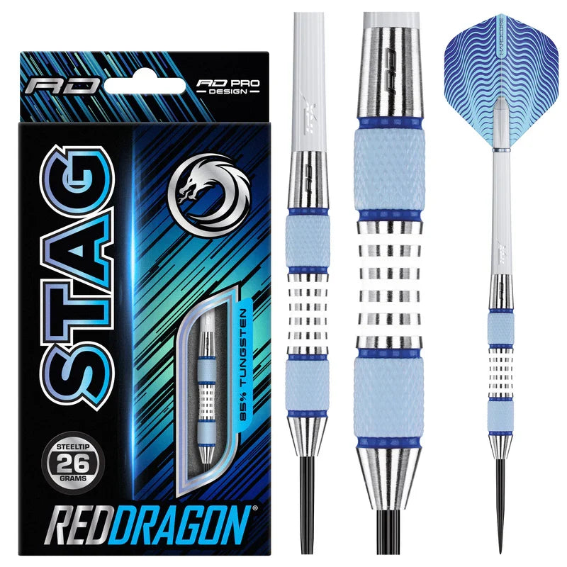 Stag Grey Steel Tip Darts