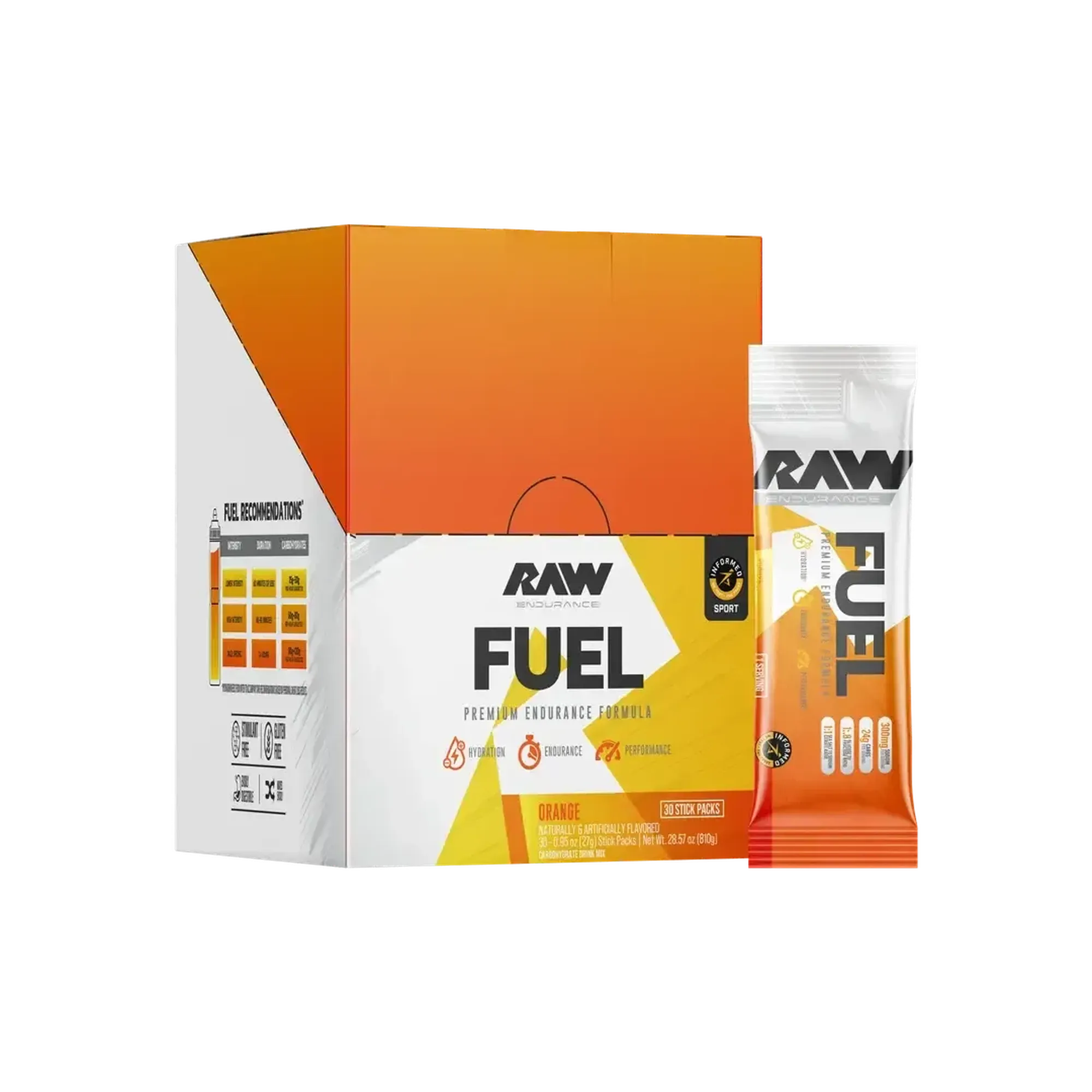 Raw Endurance Fuel Sticks