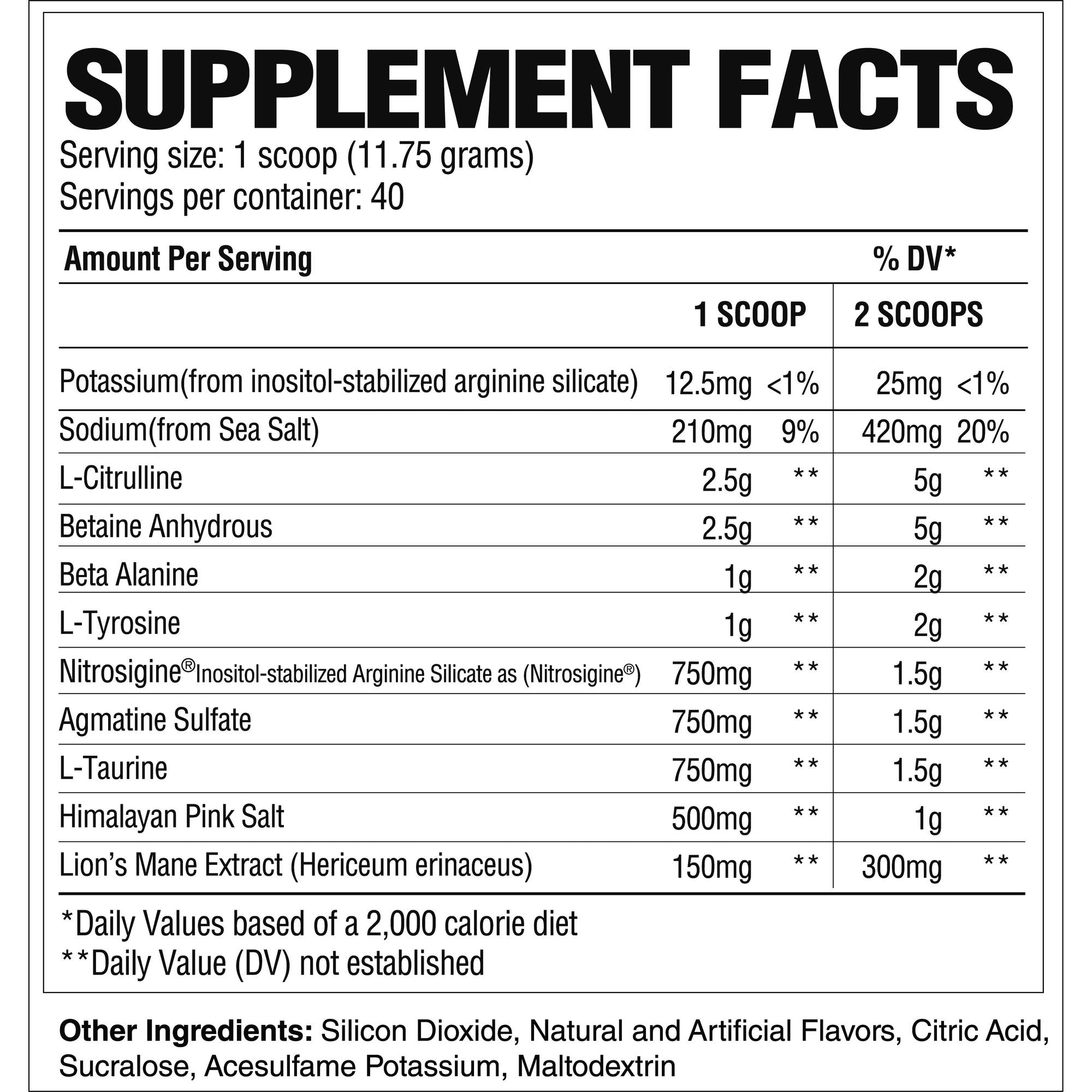 Raw Nutrition Pump | Non-Stim Pre-Workout