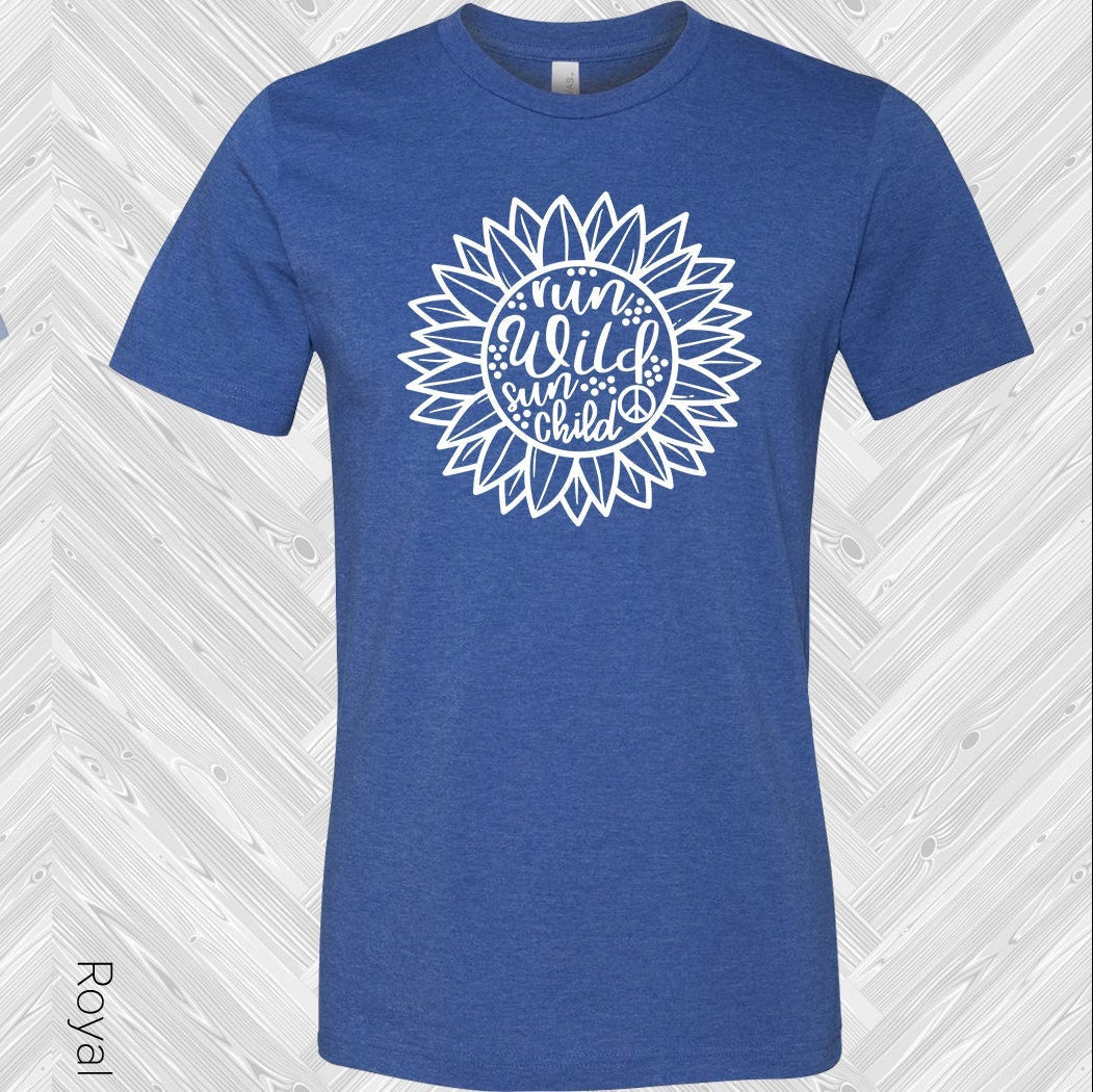 Run Wild Sun Child Graphic Tee