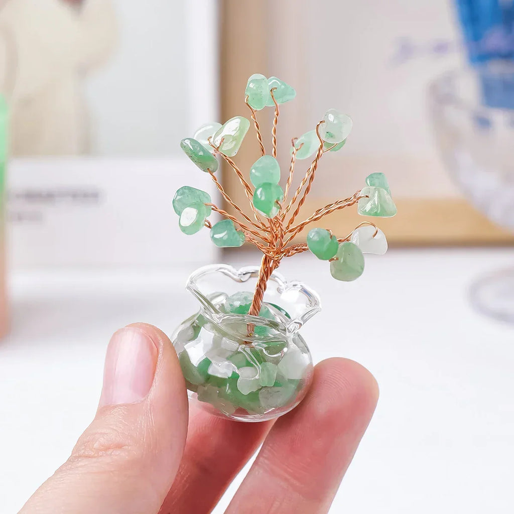 Crystal Healing Tree Tabletop Ornament