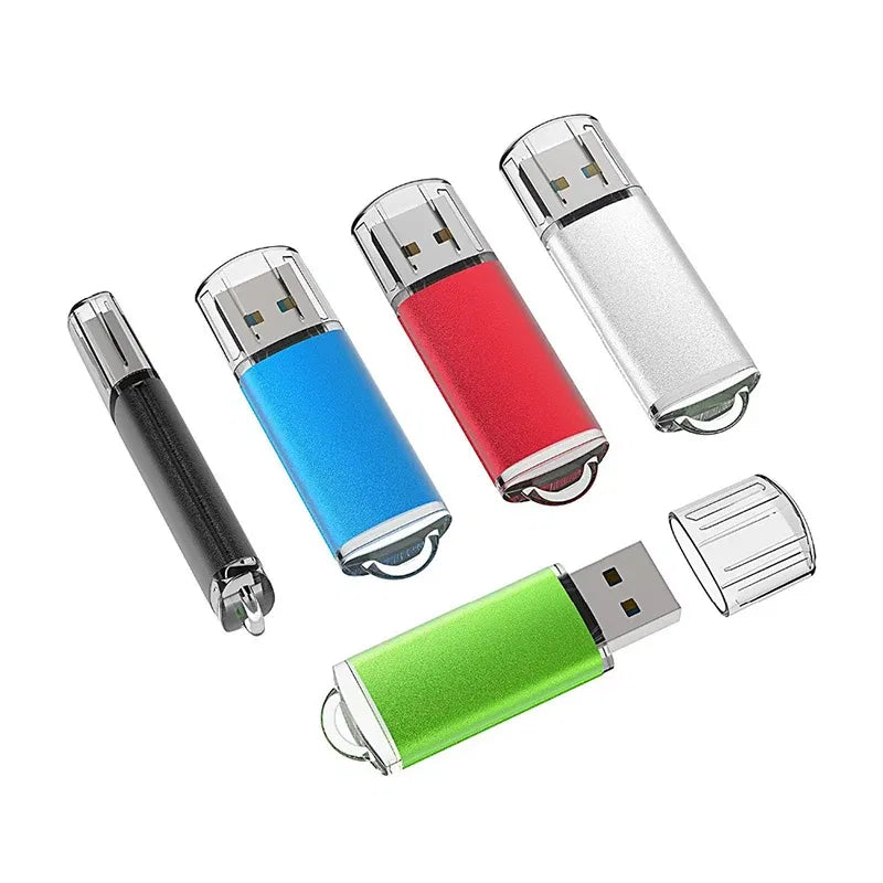 Color: Silver, Capacity: 4GB - High-speed USB Flash Drive 8gb 16gb 32gb Pen Drive 64gb 128gb U Disk USB 2.0 Pendrive Disk 256gb 2.0 Memoria Usb