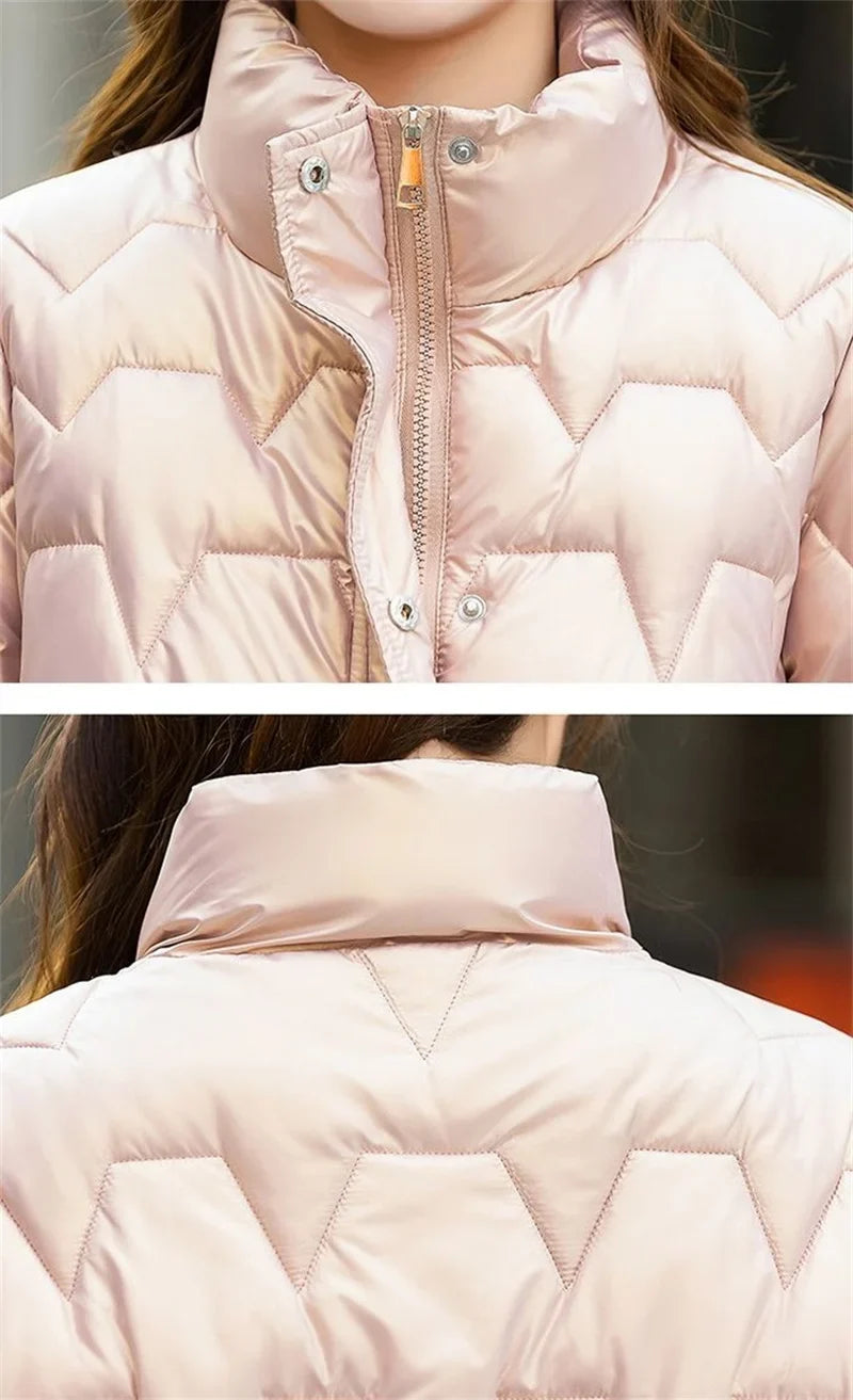Women Winter Parka Jacket – Thick Short Warm Fashion Coat